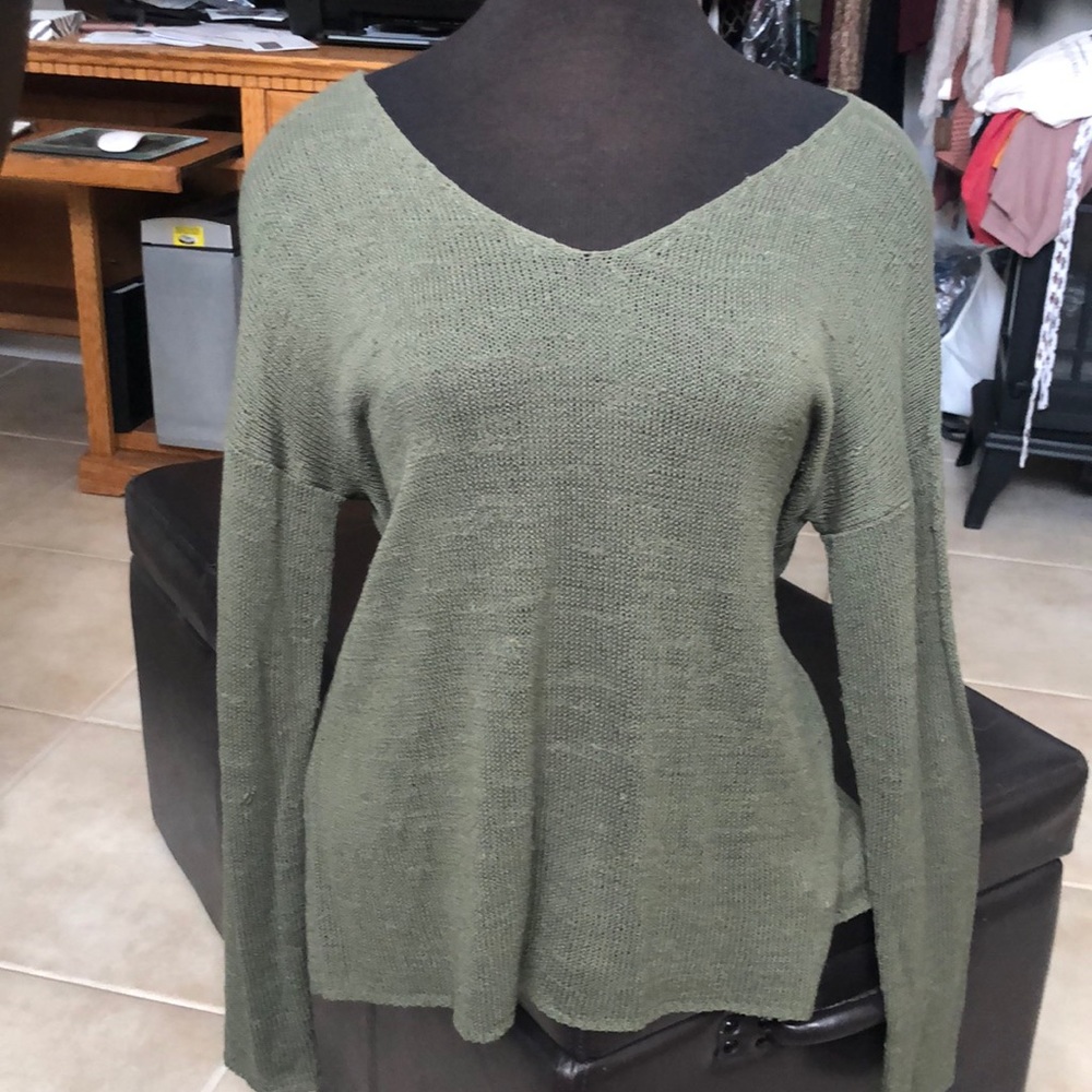 Olive sweater